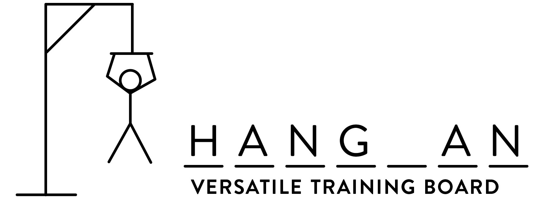 hangman. versatile training board